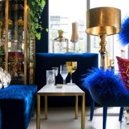 An image showcasing the luxurious ambiance of GuestReady's Rosey Delight in South Kensington
